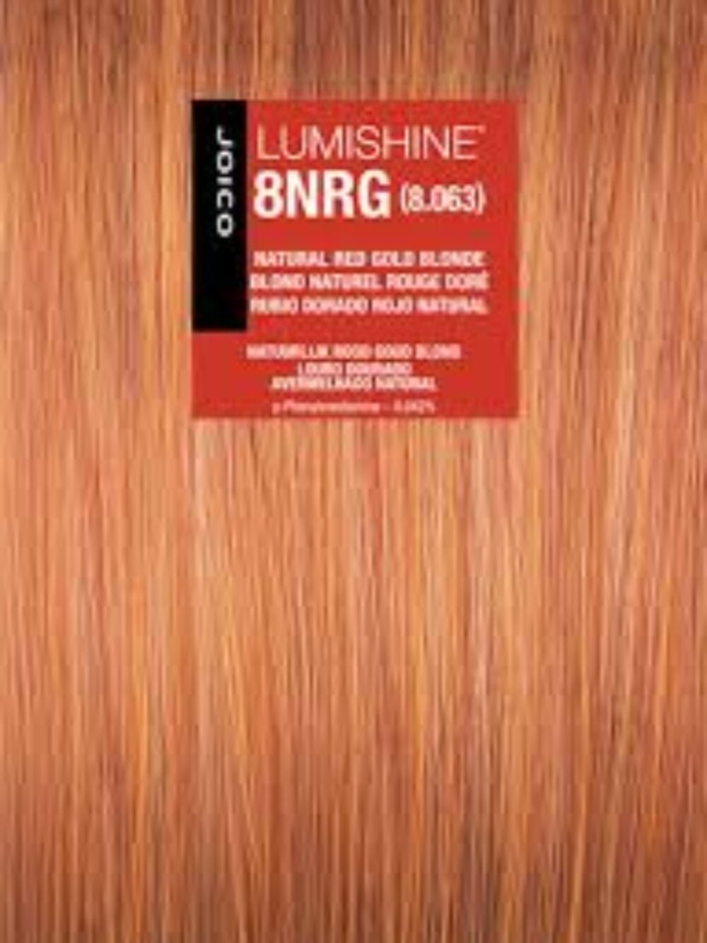 Joico Lumishine Permanent Creme Hair Color - 8NRG